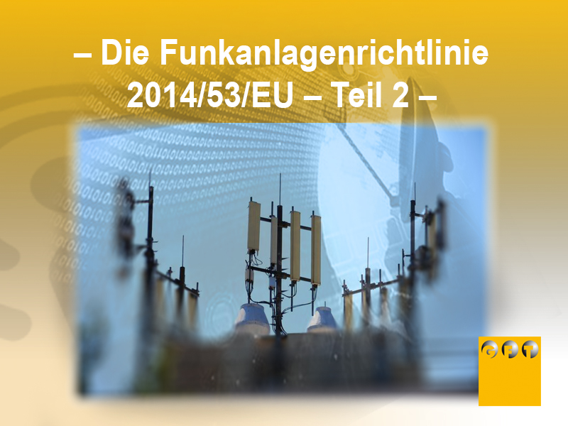 Funkanlagenrichtlinie Red 2014-53-eu Teil2