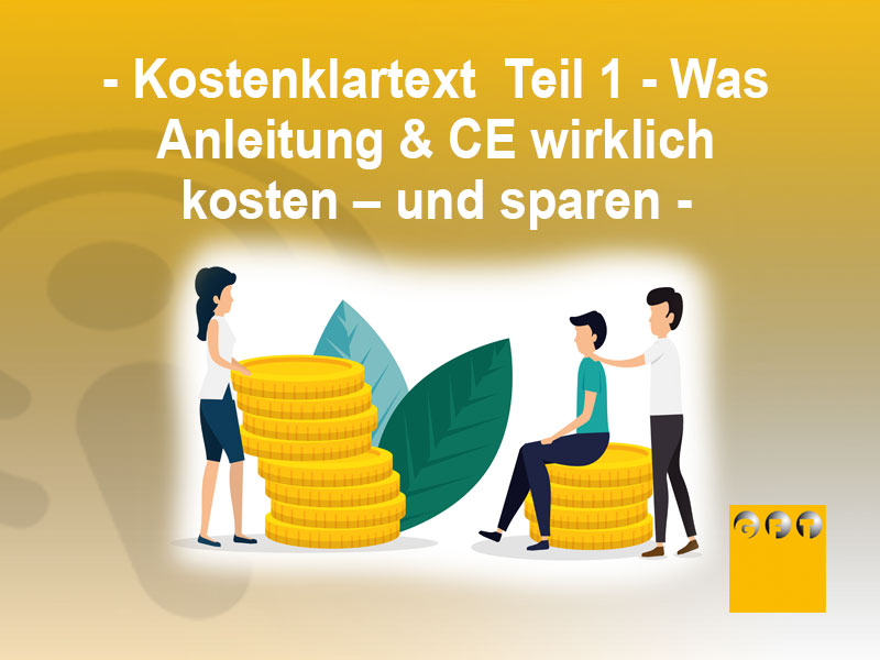 Kosten Anleitung & CE - Kostenklartext Teil 1